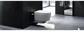 Фото Унитаз подвесной Geberit AquaClean mera comfort 146.214.21.1 с системой удаления запахов