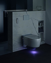 Фото Унитаз подвесной Geberit AquaClean mera comfort 146.214.21.1 с системой удаления запахов