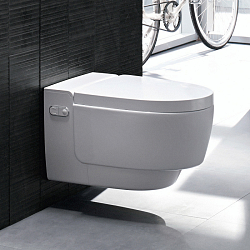 Фото Унитаз подвесной Geberit AquaClean mera comfort 146.214.11.1 с системой удаления запахов