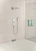 Шланговое подключение Hansgrohe Fixfit Square 26455000 , изображение 2