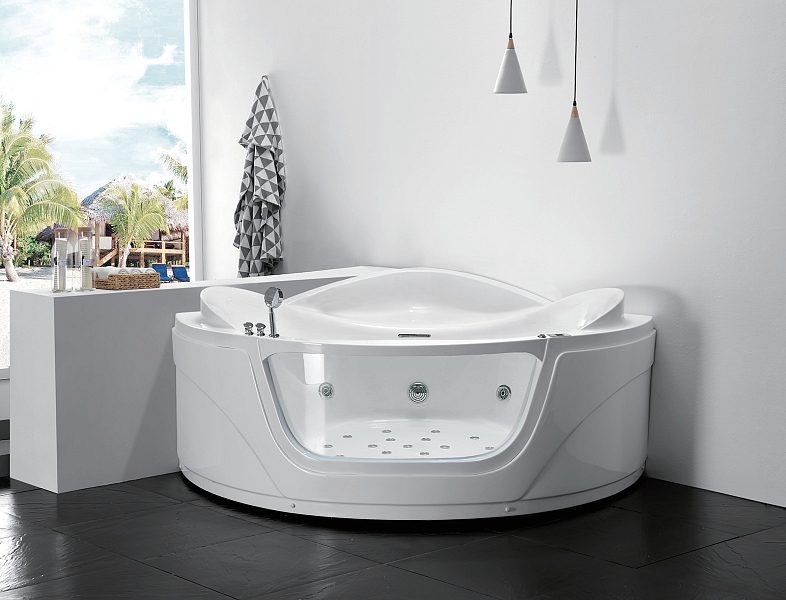 Акриловая ванна Gemy G9247 K 165х165 , изображение 2