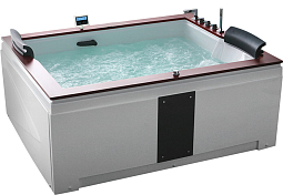 Акриловая ванна Gemy G9052 II K R 186х151 , изображение 1