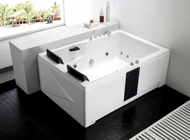 Акриловая ванна Gemy G9061 B R 180х120 , изображение 3