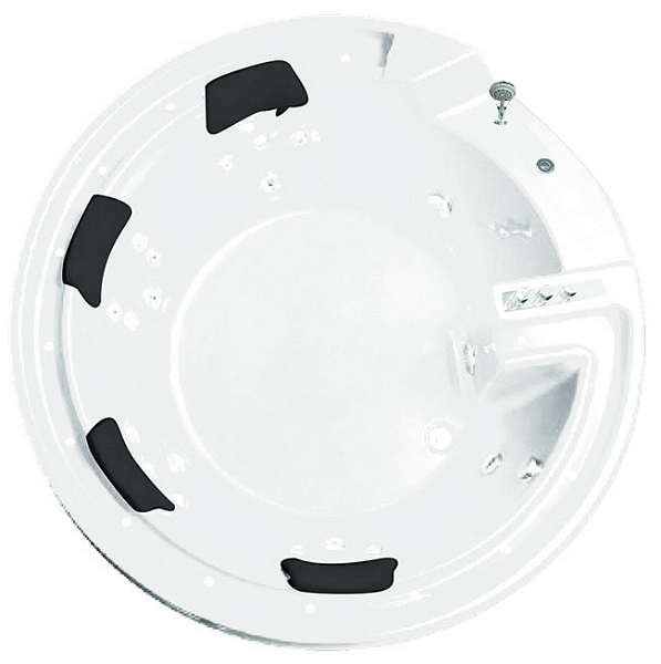 Акриловая ванна Gemy G9090 B 190х190 , изображение 3