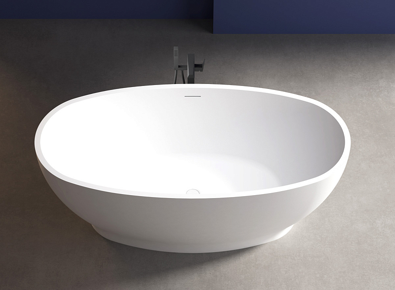 Акриловая ванна Abber AB9207 165х80 , изображение 4