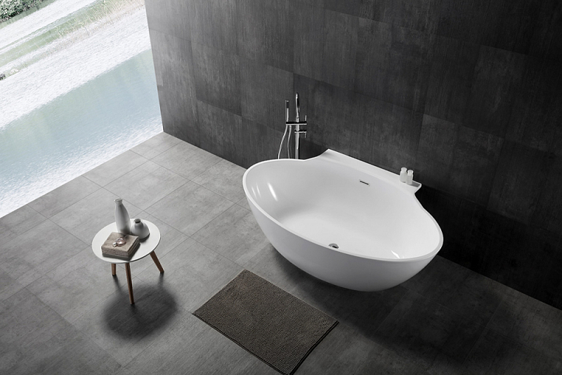 Акриловая ванна Abber AB9237 170х100 , изображение 3
