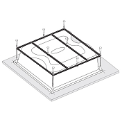 Каркас для ванны Vagnerplast 194x170 VPK194170