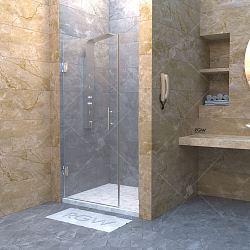 Фото Душевая дверь в нишу RGW Hotel HO-012 90 см профиль хром
