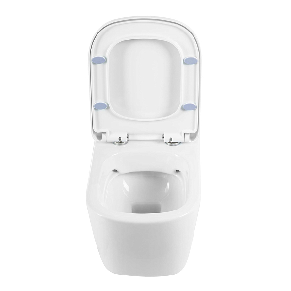Унитаз подвесной BelBagno Albano безободковый , изображение 6