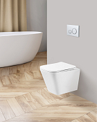 Изображение Унитаз подвесной BelBagno Ardente-R безободковый Унитаз подвесной BelBagno Ardente-R безободковый , изображение 8