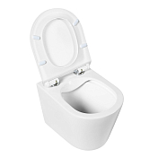 Унитаз подвесной BelBagno Flay-R безободковый , изображение 5
