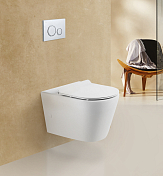 Унитаз подвесной BelBagno Flay-R безободковый , изображение 7