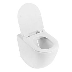 Фото Унитаз приставной BelBagno Sfera-R BB2141CBR/BB865SC безободковый
