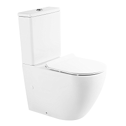 Фото Унитаз-компакт BelBagno Sfera-R BB2141CPR/BB865SC безободковый