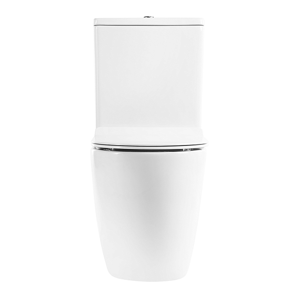 Унитаз-компакт BelBagno Sfera-R BB2141CPR/BB865SC безободковый , изображение 3