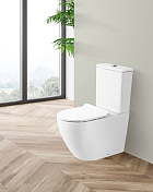 Изображение Унитаз-компакт BelBagno Sfera-R BB2141CPR/BB865SC безободковый Унитаз-компакт BelBagno Sfera-R BB2141CPR/BB865SC безободковый , изображение 9