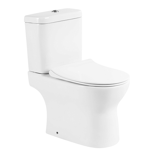 Унитаз-компакт BelBagno Steam безободковый , изображение 1