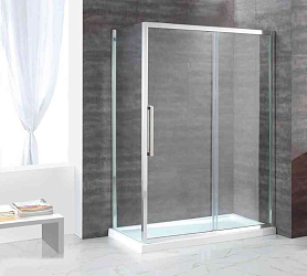 Фото Душевой уголок Cezares Lux-Soft W-AH-1-150/100-C-Cr-IV