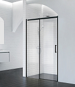 Душевая дверь в нишу BelBagno Acqua BF-1-120-C-NERO , изображение 1