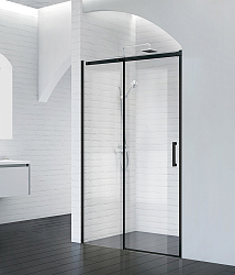 Фото Душевая дверь в нишу BelBagno Acqua BF-1-120-C-NERO