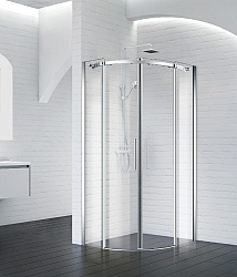 Фото Душевой уголок BelBagno Acqua R-2-100-C-Cr