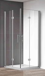 Фото Душевой уголок Cezares Eco O-ASH-2-80/90-C-Cr