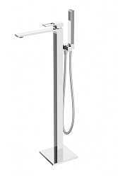 Фото Смеситель BelBagno Luce LUC-FMT-CRM напольный, для ванны с душем