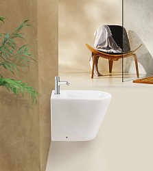 Фото Биде напольное BelBagno Flay-R BB1003B