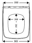 Крышка-сиденье Roca Debba 8019D0004 , изображение 3