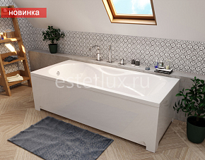 Фото Ванна из искусственного камня Эстет Эллис 170x75 ФР-00008586