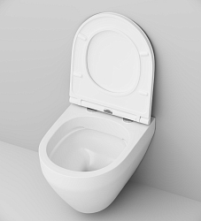 Фото Унитаз подвесной AM.PM Spirit 2.0 C701700WH безободковый