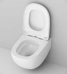 Фото Унитаз подвесной AM.PM Sensation C301700WH безободковый