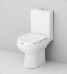 Фото Унитаз-компакт AM.PM Spirit 2.0 C708600WH безободковый