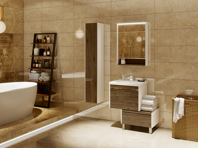 Комод Aquaton Капри 60 таксония темная , изображение 3