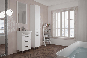 Фото Тумба под раковину Aquaton Ария 50 Н белая