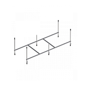 Каркас для ванны AM.PM X-Joy 170х70 W88A-170-070W-R
