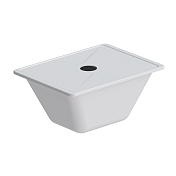 Контейнер для ванны AM.PM Gem W90A-070-070W-C с крышкой
