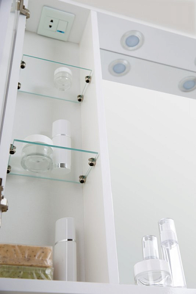 Зеркало-шкаф BelBagno Marino SPC-600/750-1A-BL-P-L левый , изображение 9