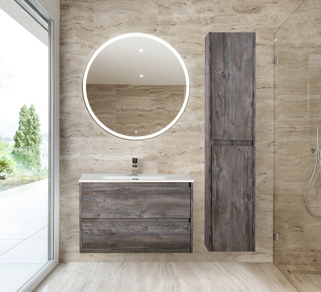 Шкаф-пенал BelBagno Kraft 1600-2A-SC-PP-R , изображение 7