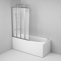 Фото Шторка на ванну AM.PM Like W80BS-100-140CT