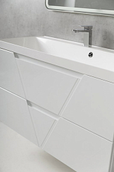 Фото Тумба под раковину BelBagno Vittoria 80 bianco lucido