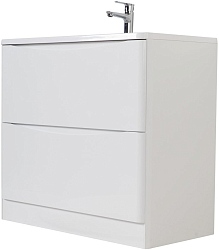 Фото Тумба под раковину BelBagno Acqua 90 напольная, bianco lucido