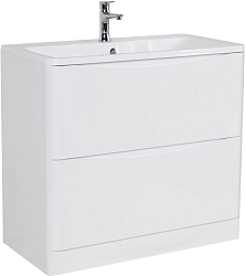 Фото Тумба под раковину BelBagno Acqua 90 напольная, bianco lucido