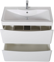 Фото Тумба под раковину BelBagno Acqua 90 напольная, bianco lucido