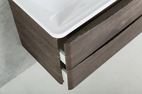 Фото Тумба под раковину BelBagno Acqua 80 подвесная, rovere nature grigio