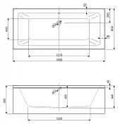 Изображение Акриловая ванна Cezares Plane mini 180-80-42 Акриловая ванна Cezares Plane mini 180-80-42 , изображение 3