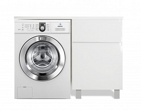 Фото Тумба с раковиной Эстет Dallas Luxe 110 R белая