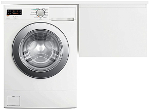 Фото Тумба с раковиной Эстет Dallas Luxe 130 R белая подвесная