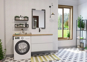 Фото Тумба с раковиной Эстет Malibu Luxe 155 R белая