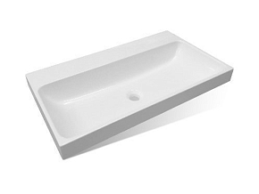 Фото Тумба с раковиной Эстет Malibu Luxe 155 R белая